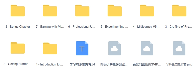 Midjourney V5 / ChatGPT 终极文本到艺术图像精通课程-47节课-中英字幕-第7张
