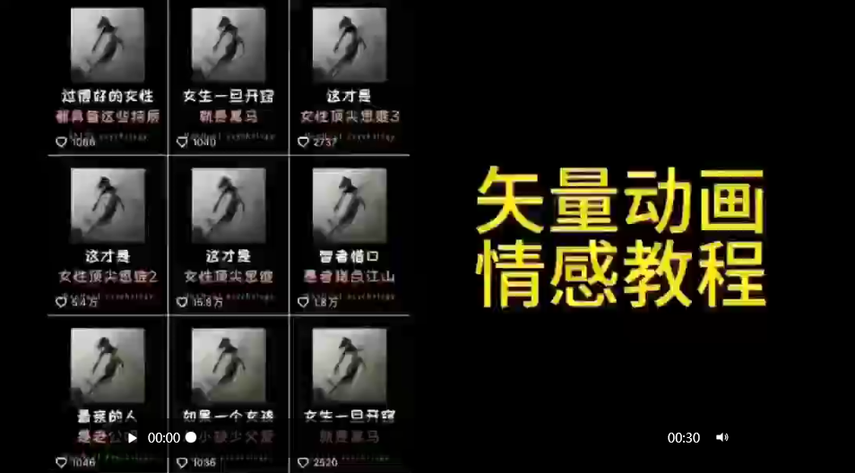 矢量素材动漫情绪实例教程：高些赞增粉，适宜情绪、逻辑思维、创新创业教育等跑道-优知网